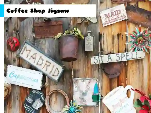 खेल Coffee Shop Jigsaw ऑनलाइन