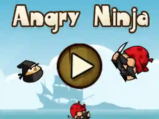 खेल Angry Ninja ऑनलाइन