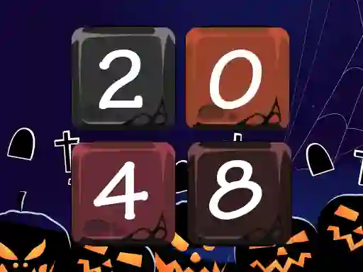खेल Halloween 2048 ऑनलाइन