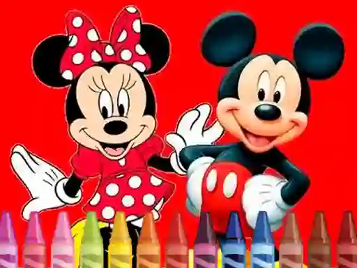 खेल Mickey Mouse Coloring ऑनलाइन