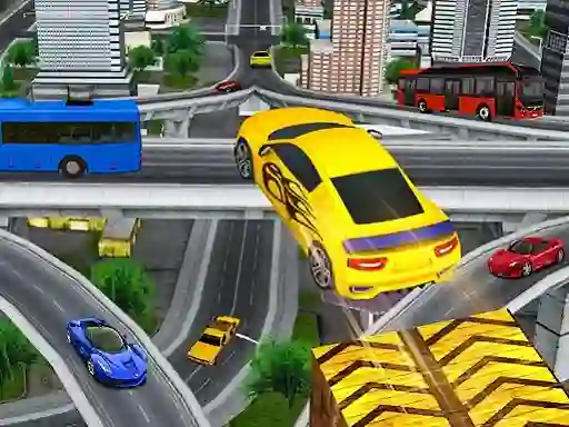 खेल Crazy Car Impossible Stunt Challenge Game ऑनलाइन