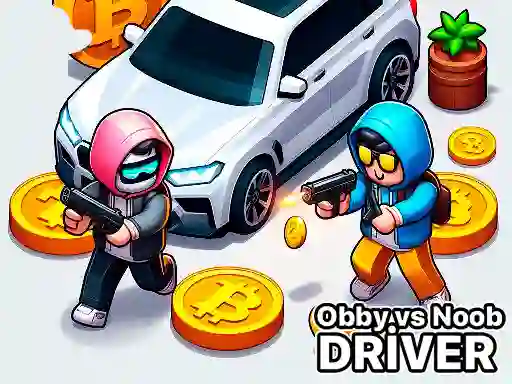 खेल Obby vs Noob Driver ऑनलाइन