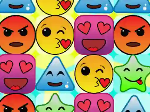 खेल Emoji Match 3 ऑनलाइन