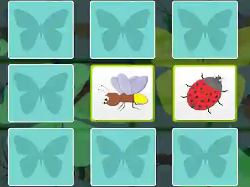 खेल Kids Memory game - Insects ऑनलाइन