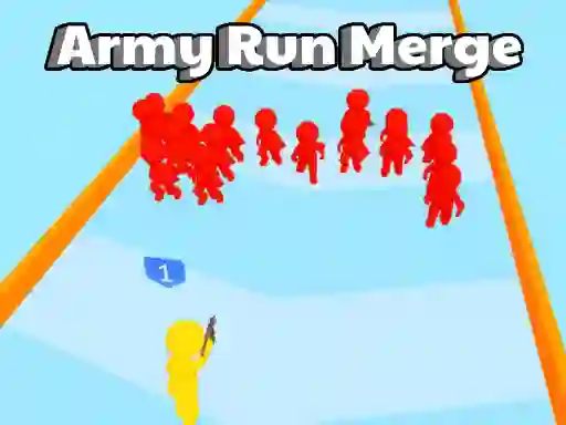 खेल Army Run Merge ऑनलाइन