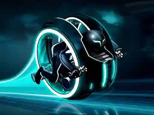 खेल Cyber Tron biker ऑनलाइन