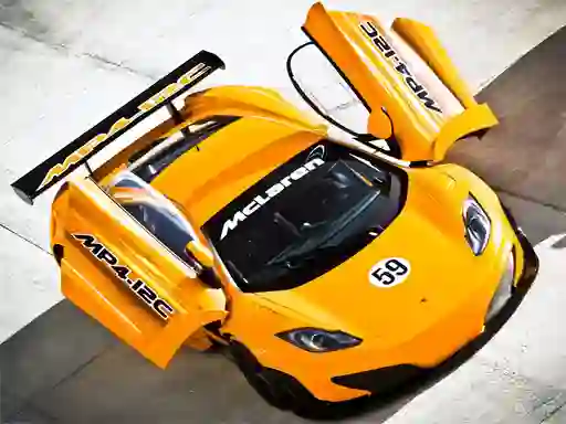 खेल McLaren GT3 Puzzle ऑनलाइन