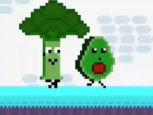 खेल Cat Chef vs Fruits - 2 Player ऑनलाइन