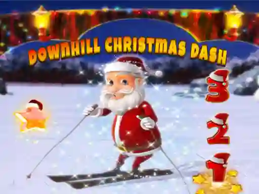 खेल Downhill Christmas Dash ऑनलाइन