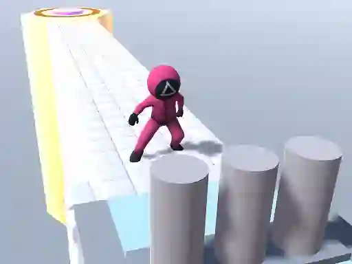 खेल Squid Gamer Runner Obstacle ऑनलाइन