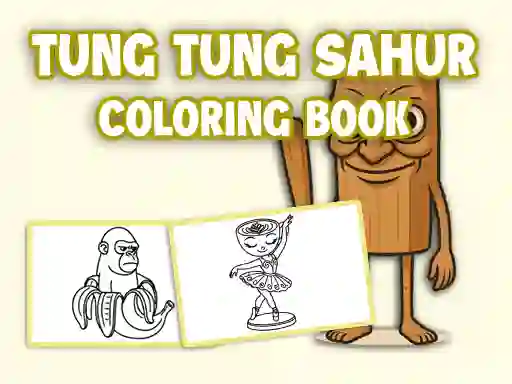 खेल Tung Tung Sahur Coloring Book ऑनलाइन