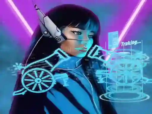 खेल Neon Cannon ऑनलाइन