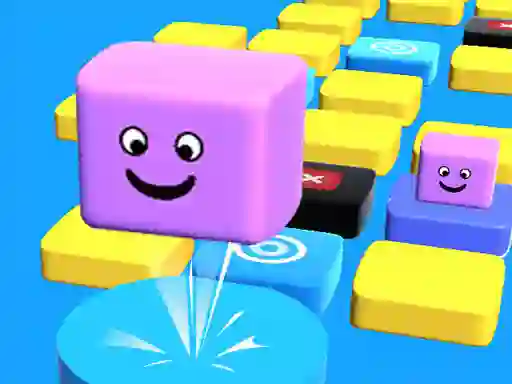 खेल Jump Stacky Cube 3D ऑनलाइन
