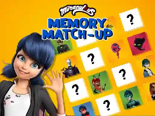 खेल Miraculous Memory Match Up ऑनलाइन