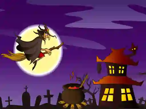 खेल Halloween Illustrations Jigsaw Puzzle ऑनलाइन