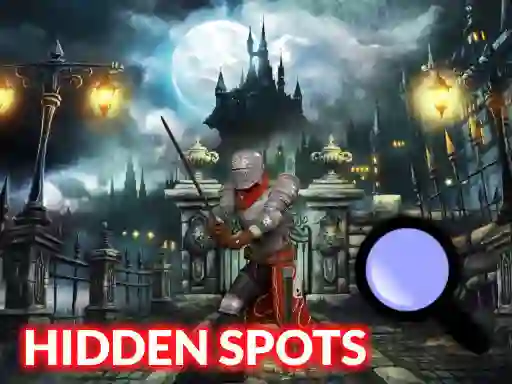 खेल Hidden Spots Under the Moon ऑनलाइन