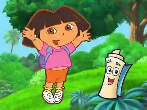 खेल Dora Hidden Maps ऑनलाइन