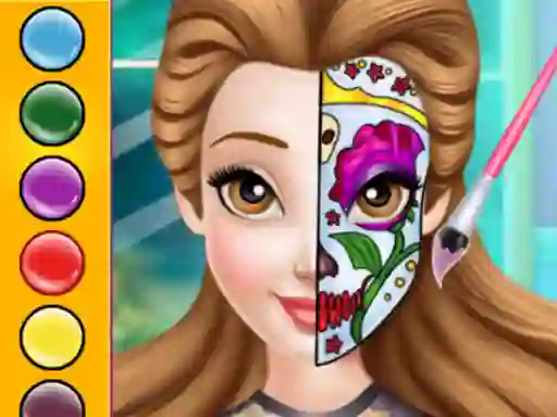 खेल Princess Face Painting Trend ऑनलाइन