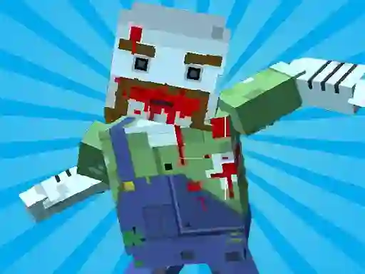 खेल Blocky Gun Warfare Zombie ऑनलाइन