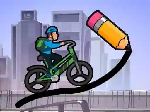 खेल Draw The Bike Bridge ऑनलाइन