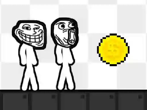खेल Troll Stick Face Escape ऑनलाइन