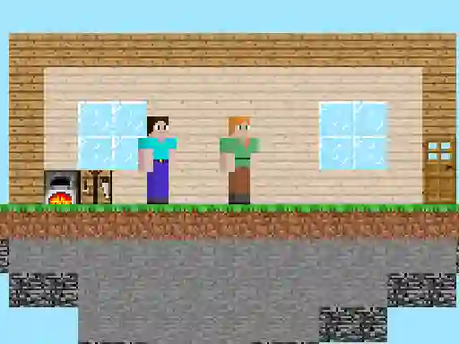 खेल Steve and Alex ऑनलाइन