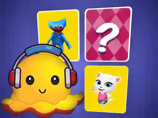 खेल Octopus Memory Card Match ऑनलाइन
