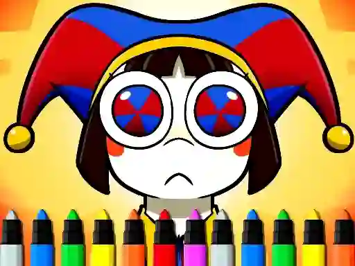 खेल Digital Circus Coloring Adventure ऑनलाइन