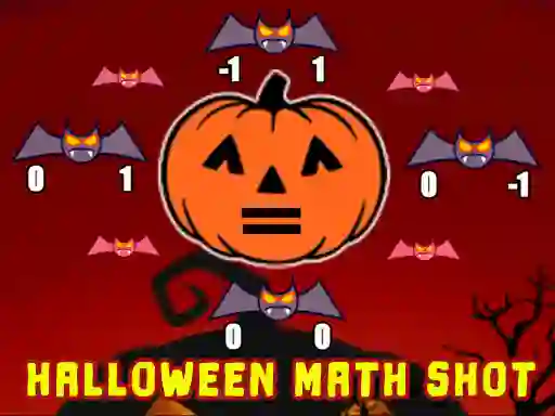 खेल Halloween Math Shot ऑनलाइन