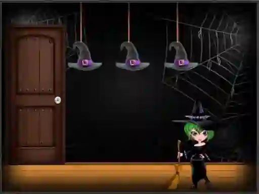 खेल Amgel Halloween Room Escape 32 ऑनलाइन