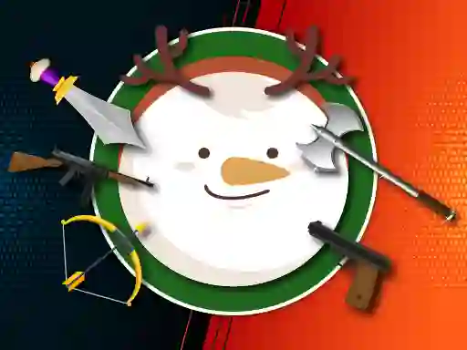 खेल Kick The Snowman Xmas ऑनलाइन
