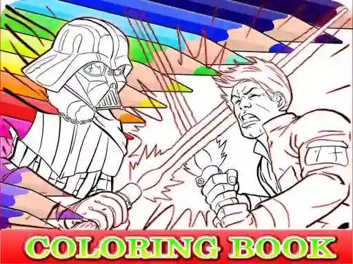 खेल Coloring Book for Darth Vader ऑनलाइन