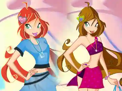 खेल Winx Bloom Casual ऑनलाइन