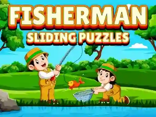 खेल Fisherman Sliding Puzzles ऑनलाइन
