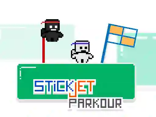 खेल StickJet Parkour ऑनलाइन