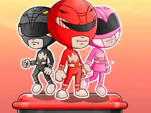 खेल Power Rangers adventure dash ऑनलाइन