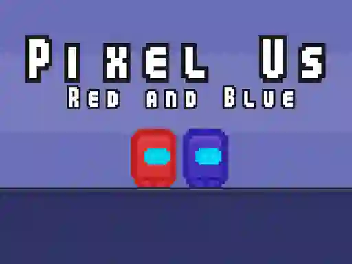 खेल Pixel Us Red and Blue ऑनलाइन