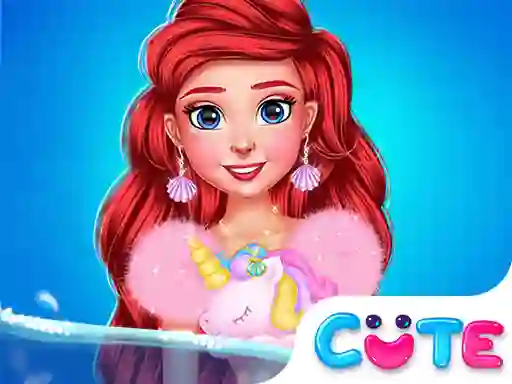 खेल Princess Turned Into Mermaid ऑनलाइन