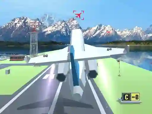 खेल Polygon Flight Simulator ऑनलाइन