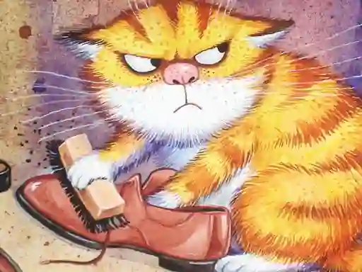 खेल Funny Cats Slide ऑनलाइन
