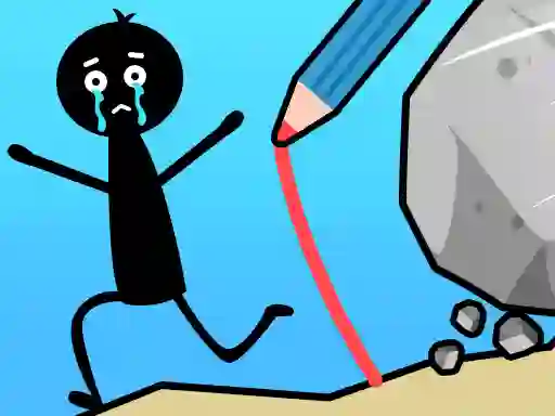 खेल Save The Stick: Draw Line ऑनलाइन