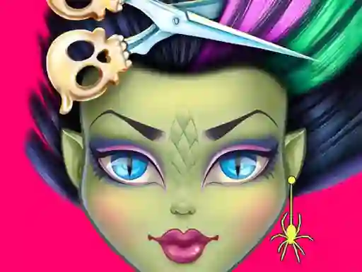 खेल Monster Hair Salon ऑनलाइन
