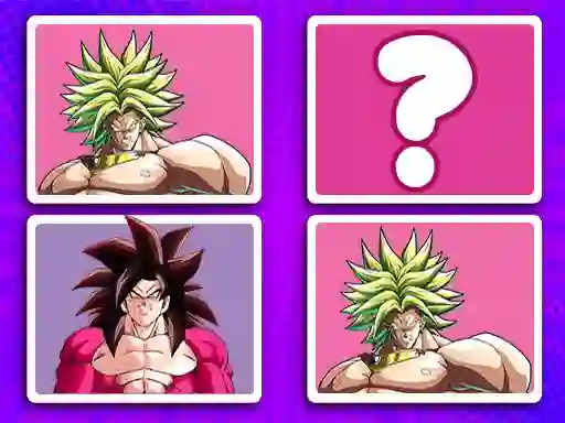 खेल DragonBall Match Cards ऑनलाइन