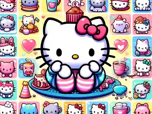 खेल Cute Kitty Memory Challenge ऑनलाइन