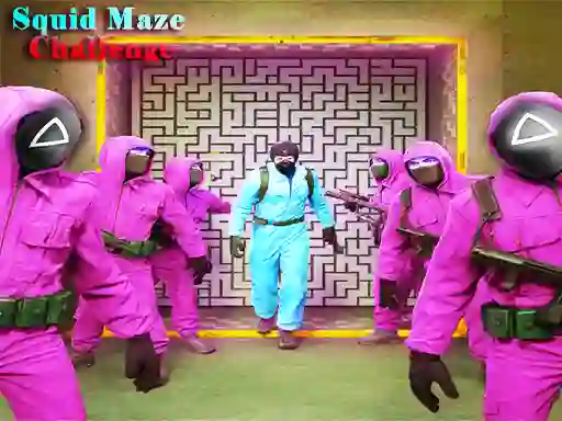 खेल Squid Maze Challenge ऑनलाइन