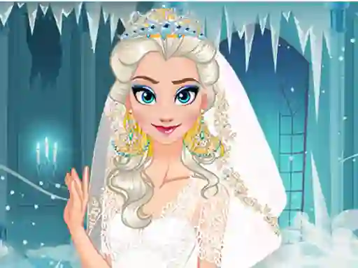 खेल Ice Queen Wedding Planner ऑनलाइन