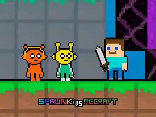 खेल Sprunki vs MCCraft ऑनलाइन