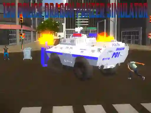 खेल 155 Police Dragon Panzer Simulator ऑनलाइन