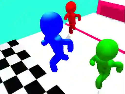 खेल Stickman Race 3D ऑनलाइन