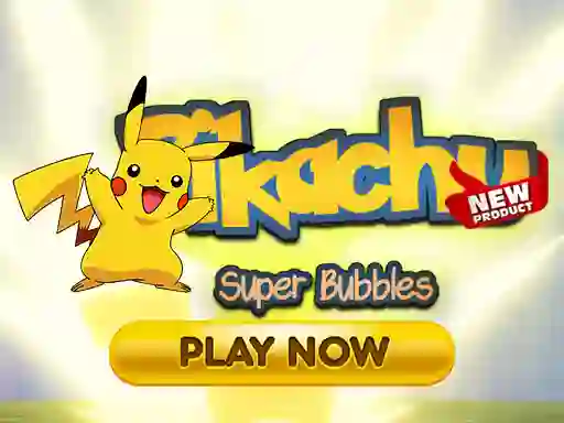 खेल Pikachu Super Bubbles ऑनलाइन